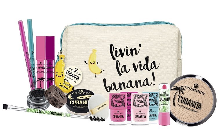 verschiedene Produkte der limited Edition von essence cubanita