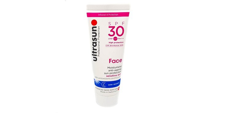 Ultrasun Face Moisturising anti-ageing sun protection sensitive skin