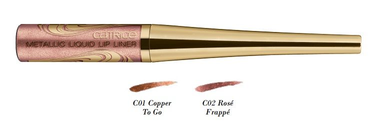 Catrice Blessing Browns Metallic Liquid Lip Liner 2 Farben