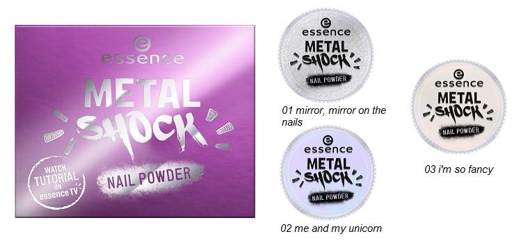 Metal shock nail powder limited Edition essence awesoMETALLICS