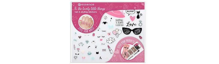 essence And The Lovely Little Things Nail & Styling Stickers