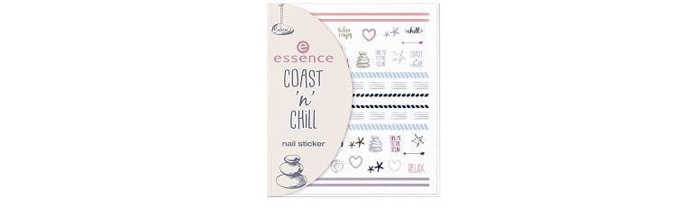 essence coast 'n' chill nail sticker