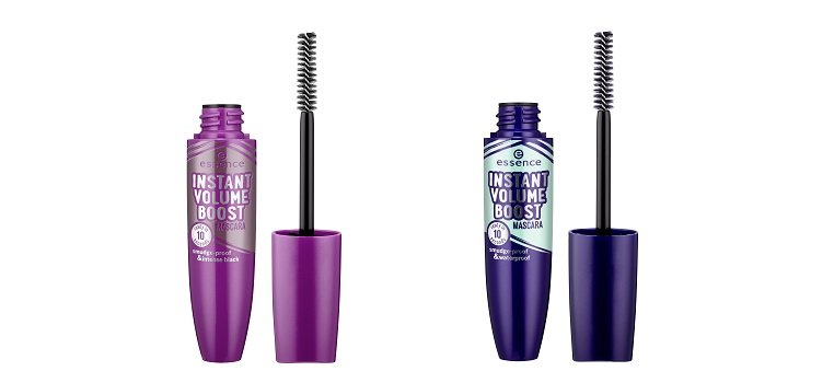essence instant volume boost mascara smudge-proof and intense black essence instant volume boost mascara smudge-proof and intense black offen und in wasserfest