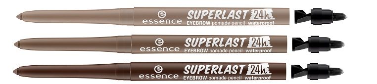 essence superlast 24h eyebrow pomade pencil waterproof 10 20 30