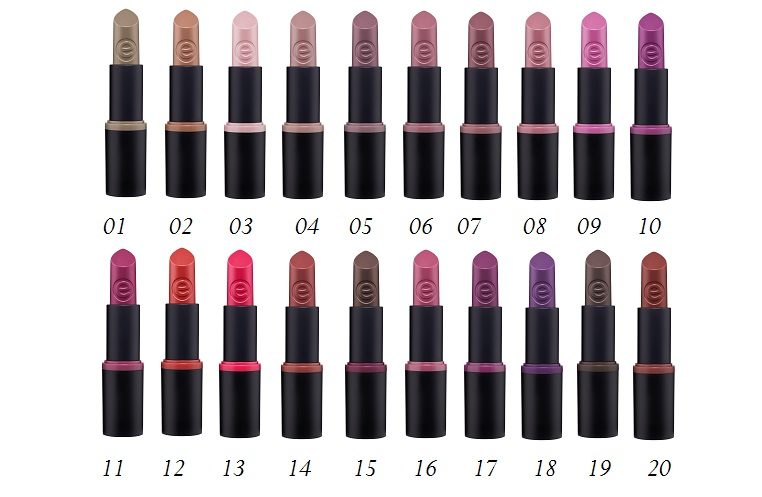 essence ultra last instant colour lipstick verschiedene Farben