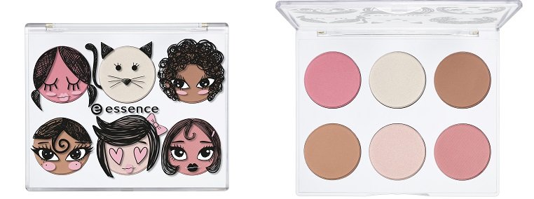 essence limited Edition And The Lovely Little Things Face Palette offen und geschlossen essence limited Edition And The Lovely Little Things Face Palette offen und geschlossen