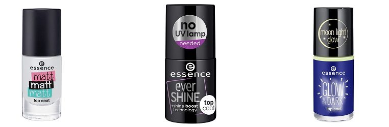 essence top coat matt matt matt & top coat ever shine & top coat glow in the dark