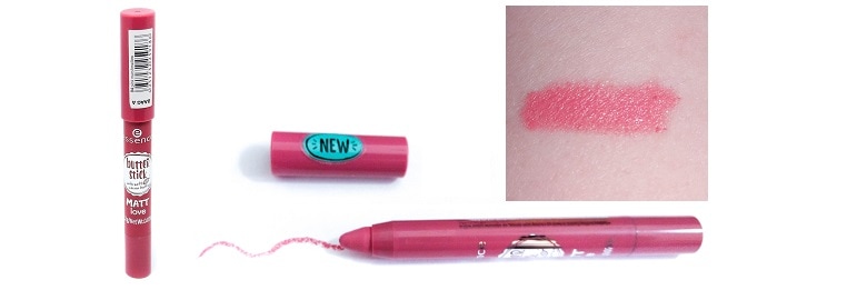 essence butter stick matt love 04 mit Swatch