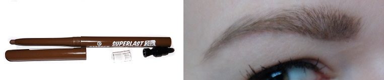 essence superlast 24h eyebrow pomade pencil waterproof mit Swatch