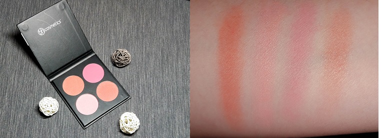 bh cosmetics blushed to Go Palette mit Swatches