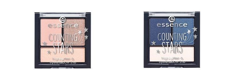 essence limited Edition Counting Stars Hightlighter And Eyeshadow Trio 01 02