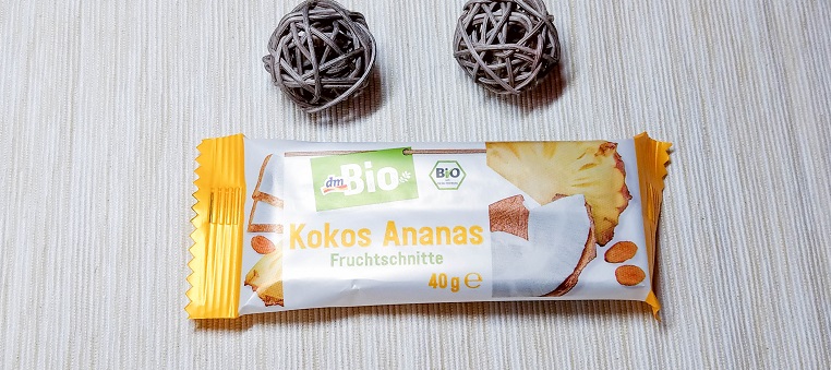 dmBio Kokos Ananas Fruchtschnitte dmBio Kokos Ananas Fruchtschnitte