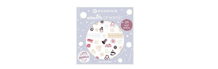 essence limited Edition Winter Dreamin nail sticker