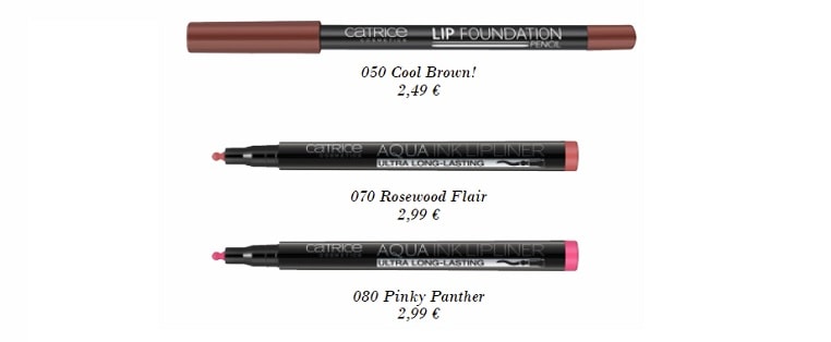 Catrice Lip Foundation & Aqua Lipliner Catrice Lip Foundation & Aqua Lipliner