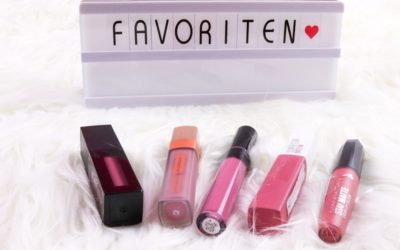 Liquid Lipstick: Meine 5 Favoriten aus 2018