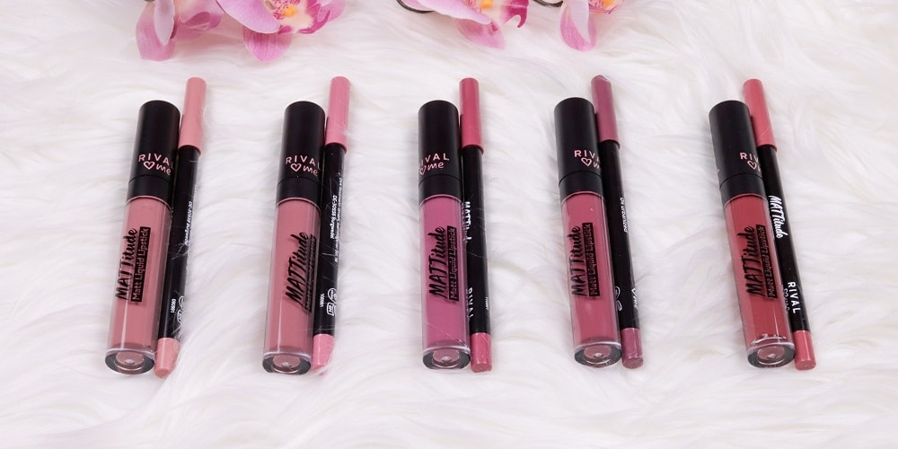 MATTitude Lip Kits RIVAL loves me Liquid Lipsticks und Lipliner