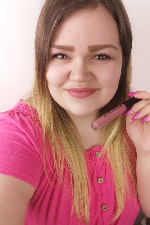 Revolution Matte Lip Dollhouse Swatch