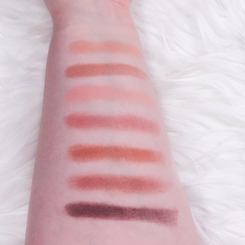 Too Faced Born This Way The Natural Nudes Lidschatten Swatches