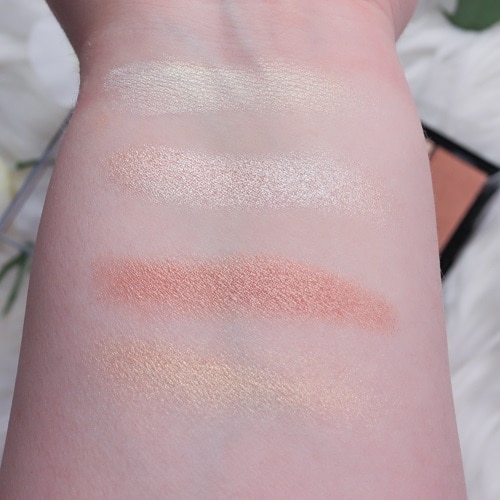 Born To Glow Highlighter Palette NYX Swatches