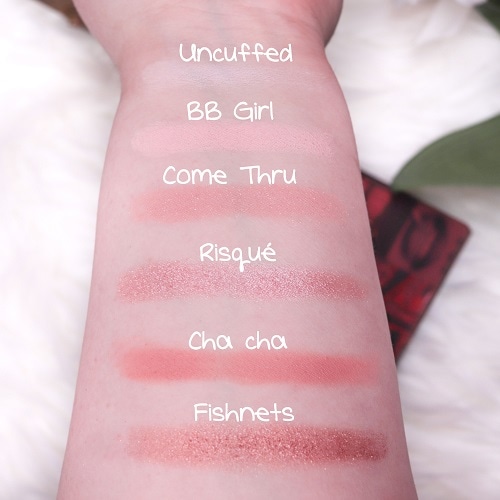 Colourpop all that Lidschattenpalette Swatches