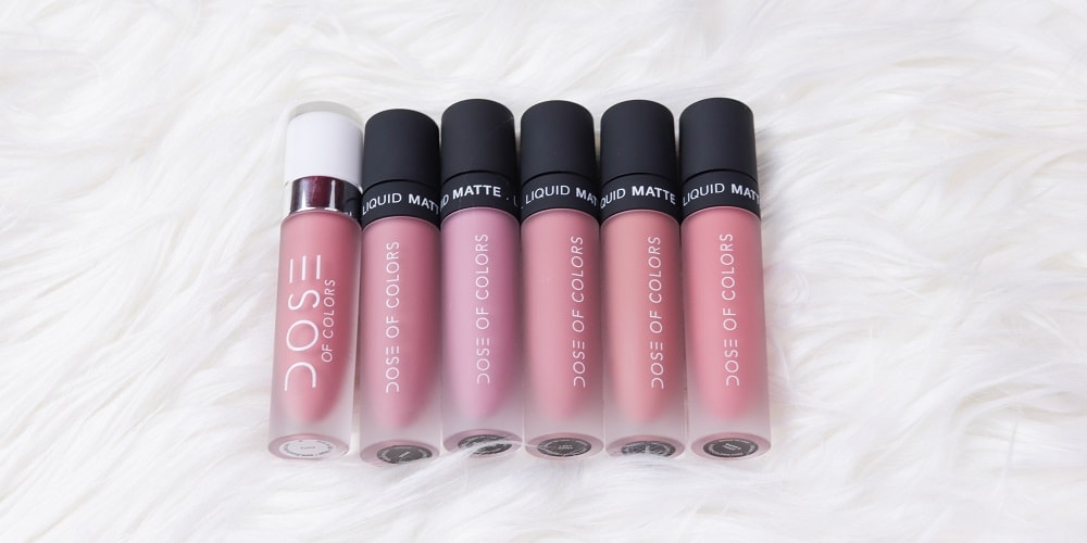 Dose of Colors Liquid Matte Lipsticks