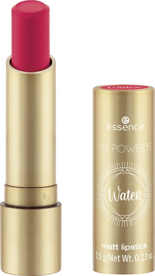 essence MY POWER IS WateR matt lipstick 04