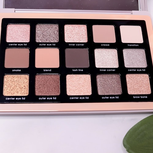 Natasha Denona Glam Palette Farben