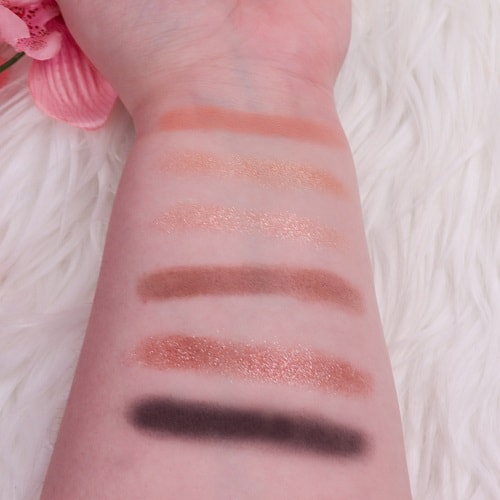 Side By Side Nude Palette von NABLA Swatches