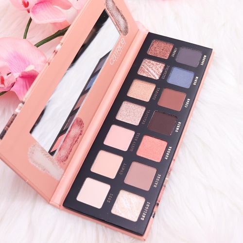 Catrice Pro Peach Origin Slim Eyeshadow Palette Farben