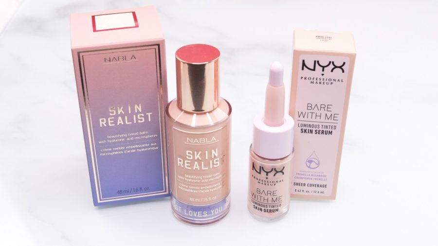 Nabla Skin Realist Tinted Balm vs. NYX Tinted Skin Serum