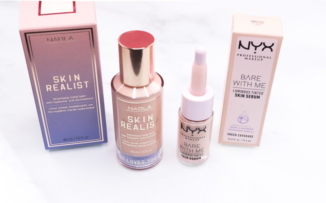 Nabla Skin Realist Tinted Balm vs. NYX Tinted Skin Serum