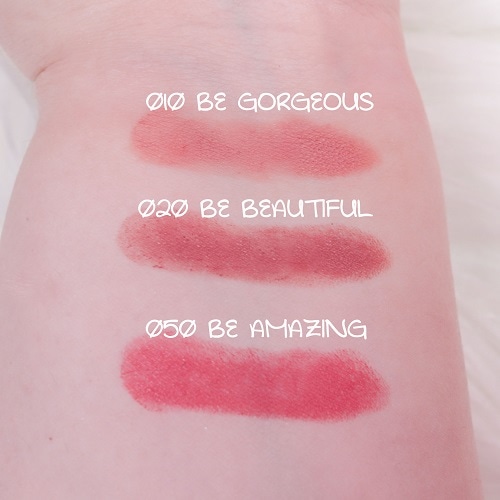 Catrice Vegan Collagen Matt Lipstick Swatches